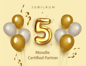 5 Jahre Moodle certified Partner