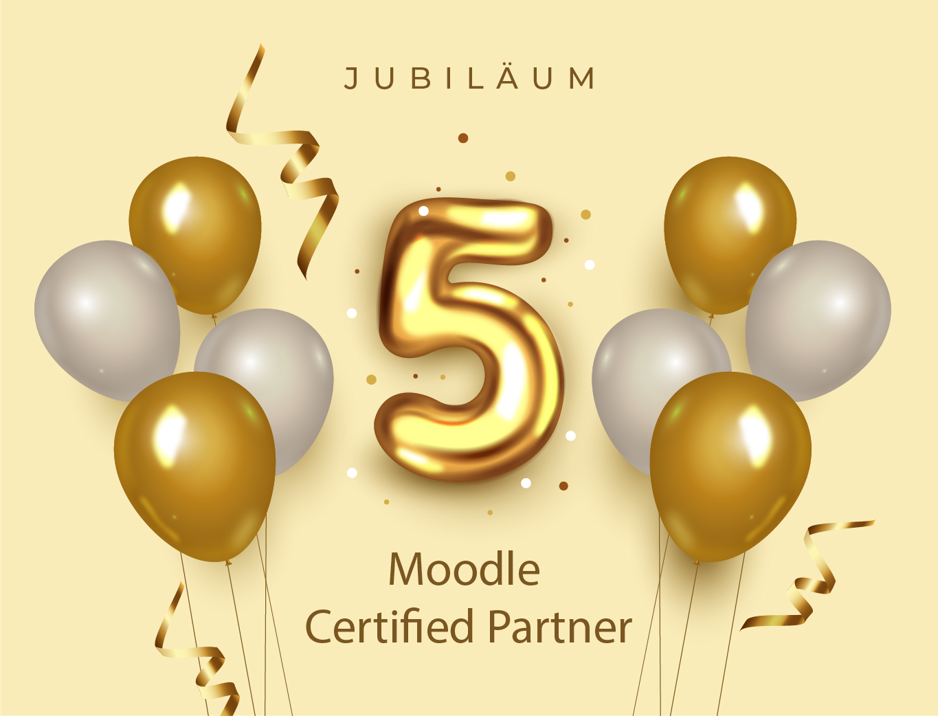 5 Jahre Moodle certified Partner