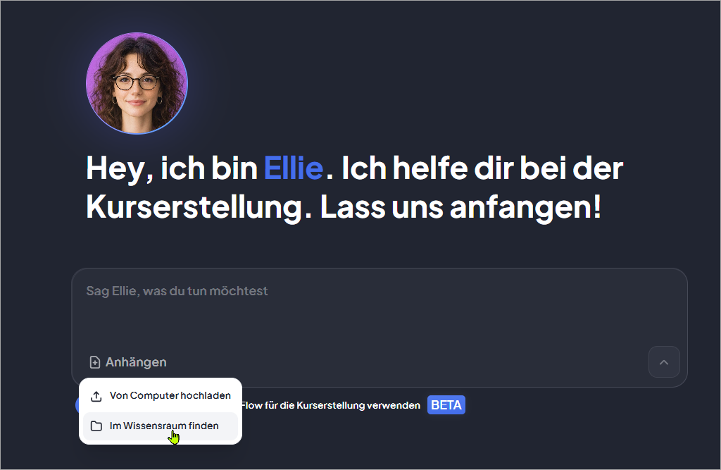 Dokumente aus dem Wissensraum ziehen